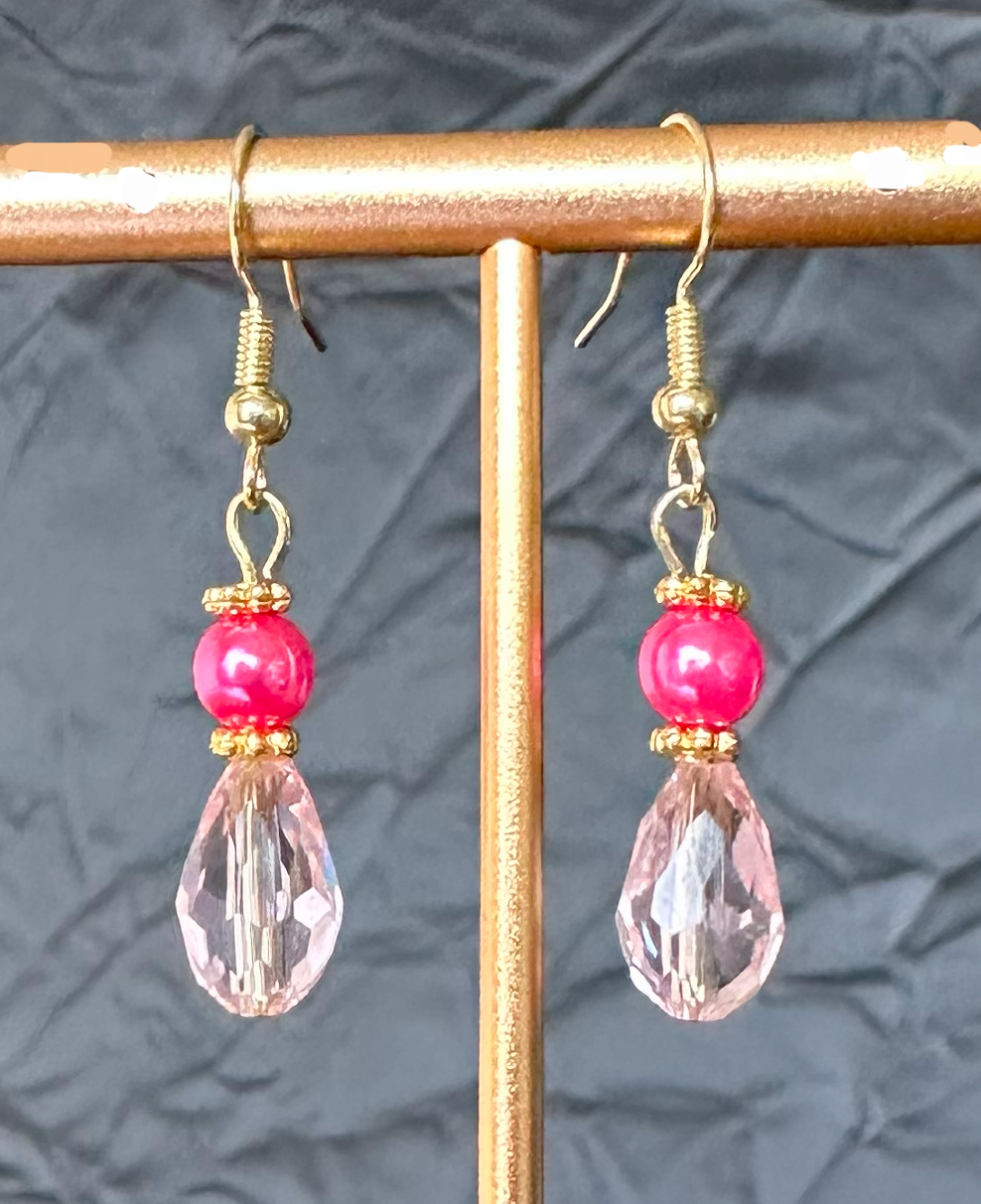Barrel Dangling Earrings